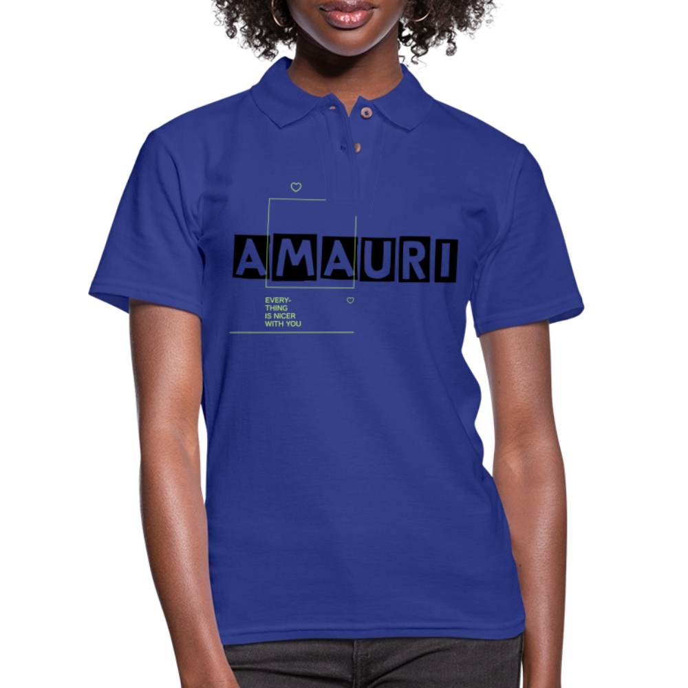 Polo Shirt - royal blue