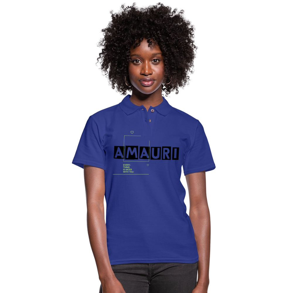 Polo Shirt - royal blue