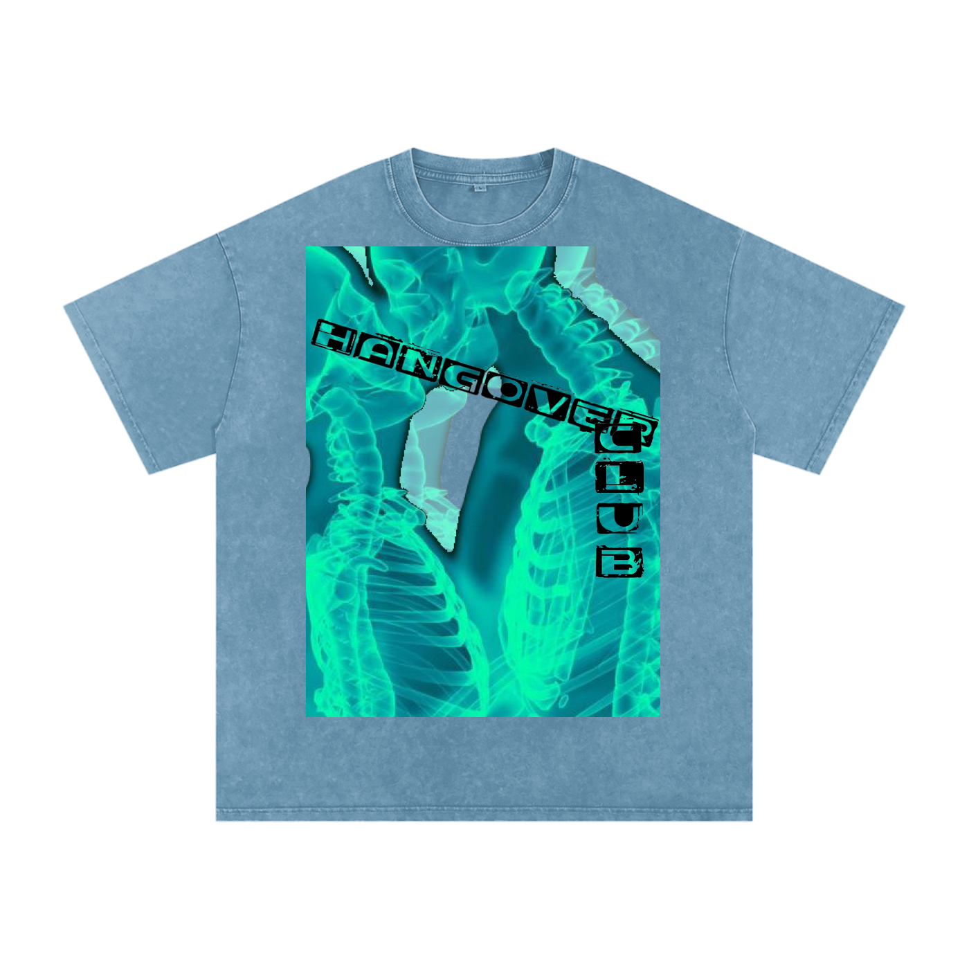 Acid Wash Oversize T-Shirt - 250 GSM