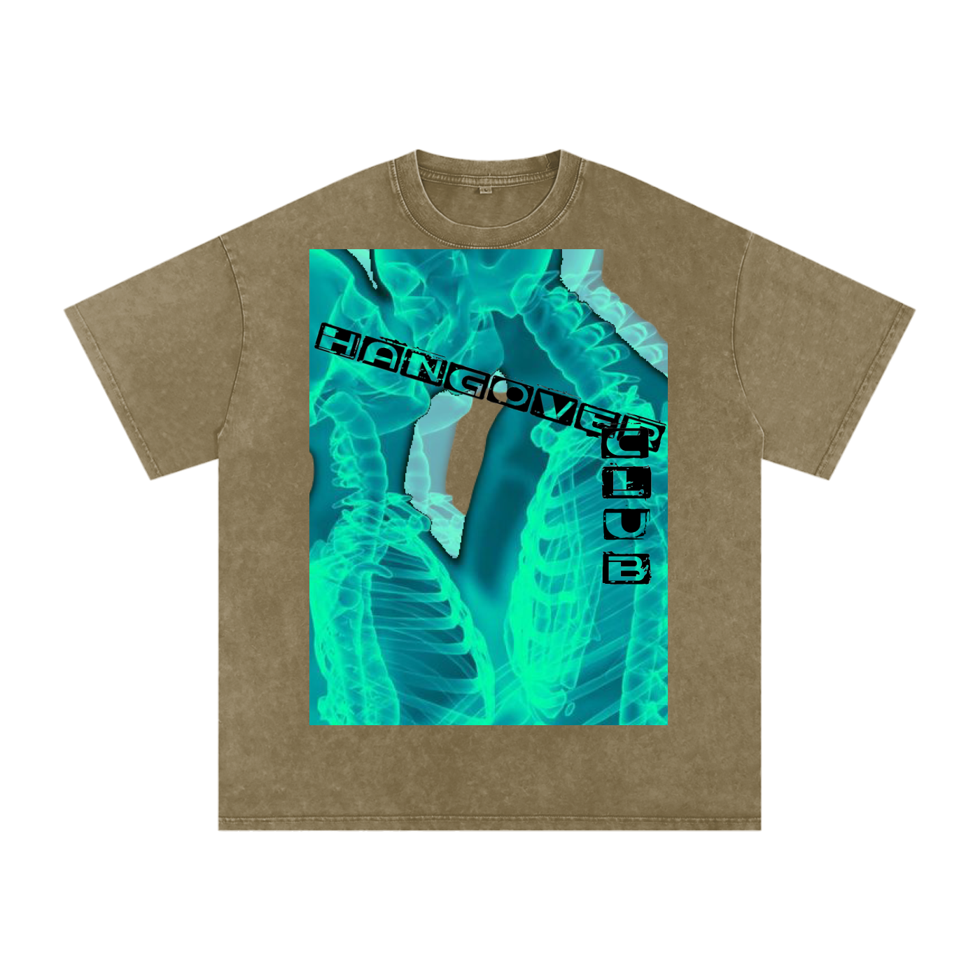Acid Wash Oversize T-Shirt - 250 GSM