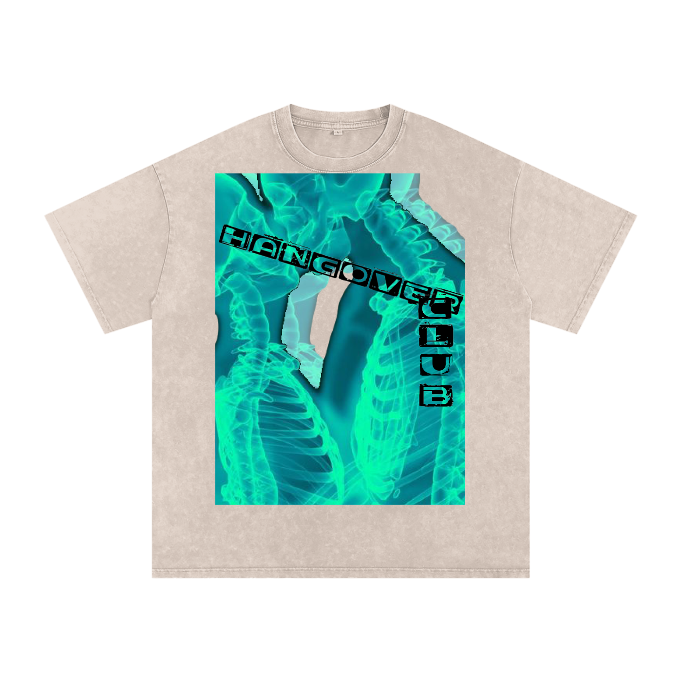 Acid Wash Oversize T-Shirt - 250 GSM