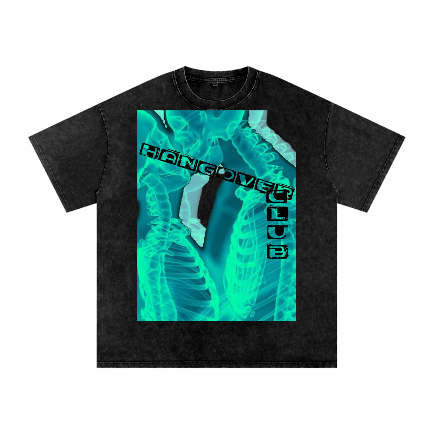 Acid Wash Oversize T-Shirt - 250 GSM