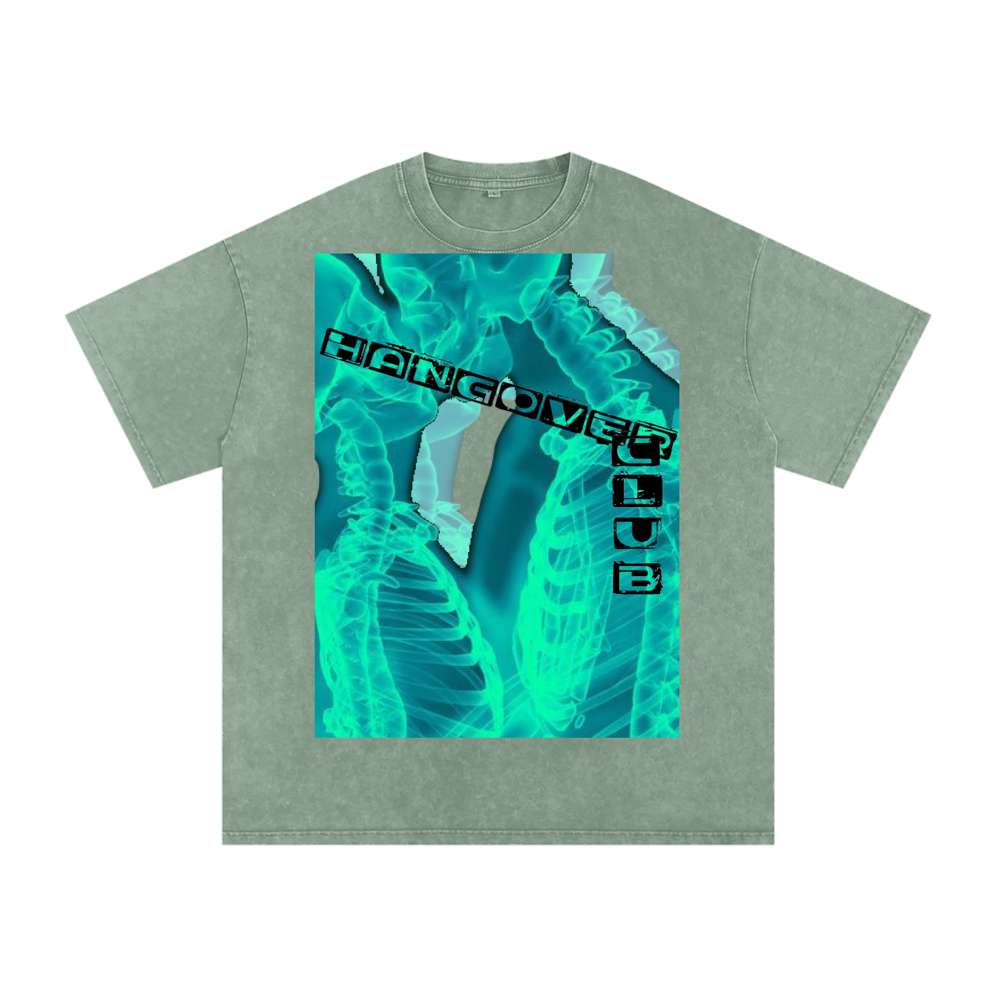 Acid Wash Oversize T-Shirt - 250 GSM